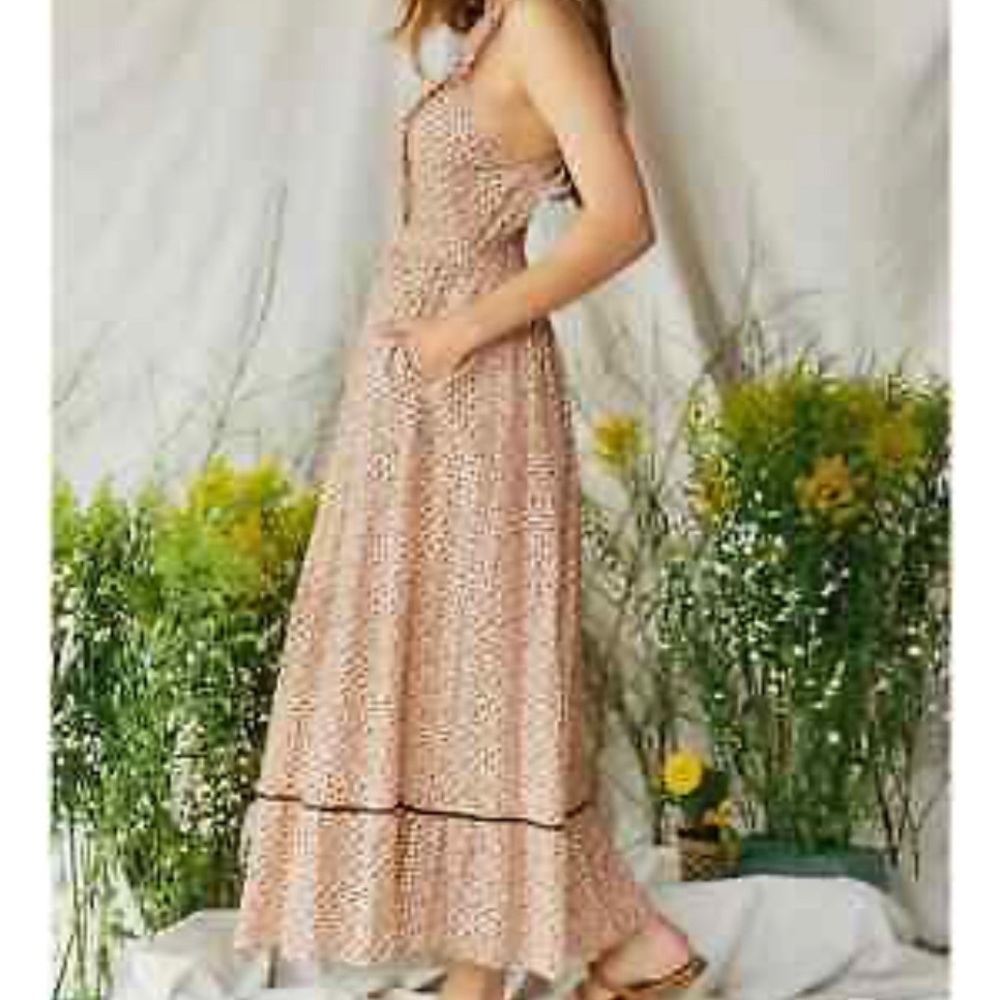 NWT Christy dawn claire pinafore dress in primrose ditsy